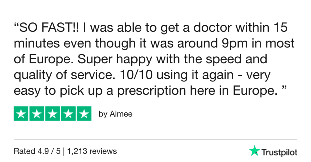 5-Star Trustpilot Review: Quick Online Doctor Prescription For Sore Throat Treatment In Coimbra