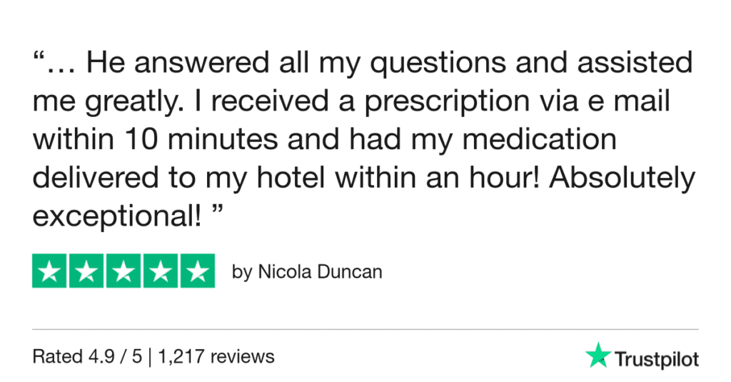 5-Star Trustpilot Review: Quick Online Doctor Prescription For Sore Throat Treatment In Debrecen