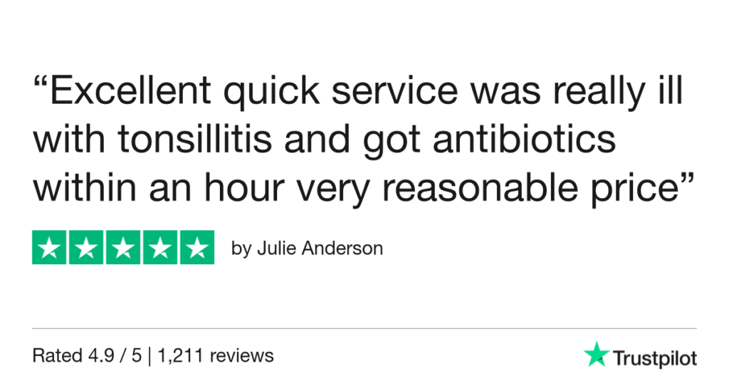 5-Star Trustpilot Review: Quick Online Doctor Prescription For Sore Throat Treatment In Puebla