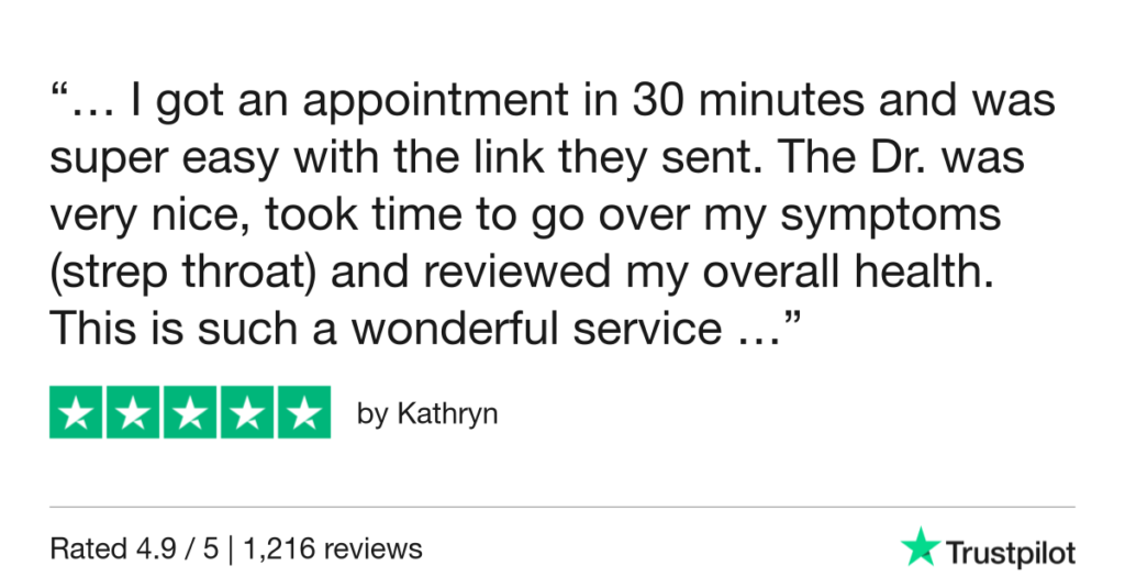 5-Star Trustpilot Review: Quick Online Doctor Prescription For Strep Throat Treatment In Cabo San Lucas