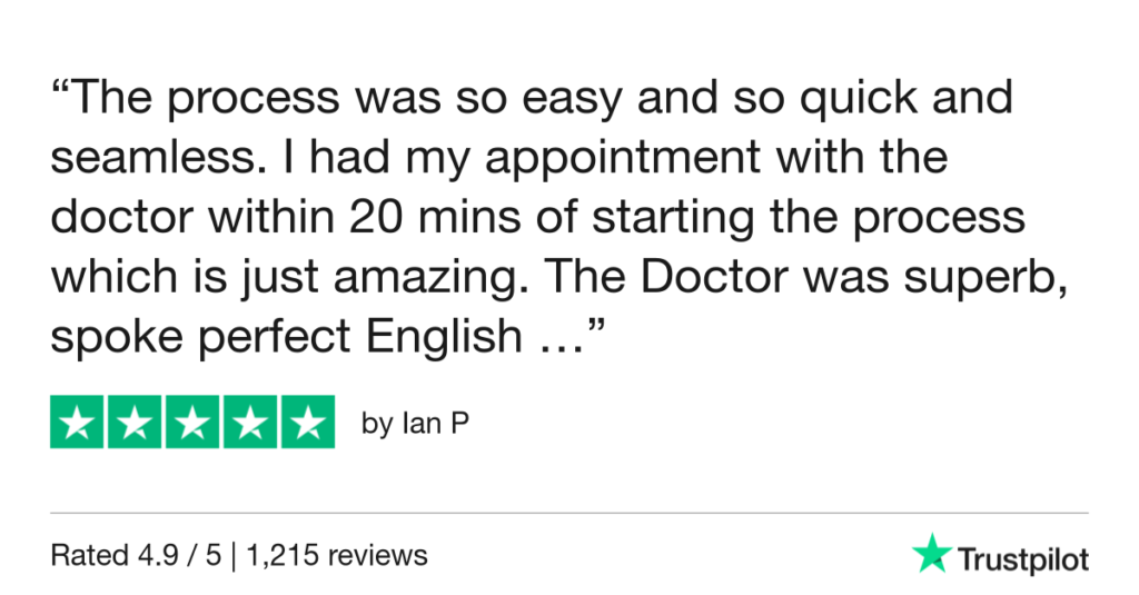 5-Star Trustpilot Review: Quick Online Doctor Prescription For Strep Throat Treatment In Da Nang