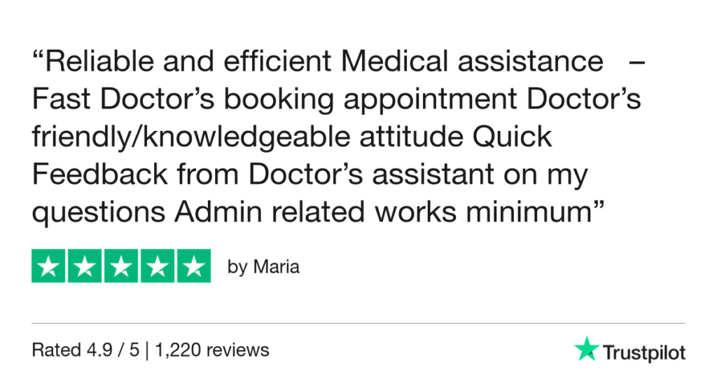 5-Star Trustpilot Review: Quick Online Doctor Prescription For Strep Throat Treatment In Granada