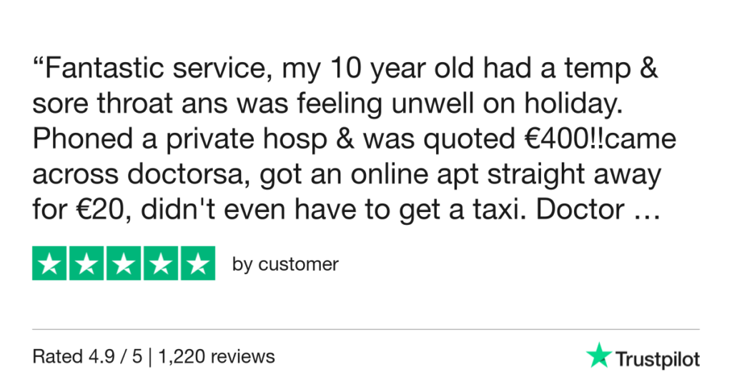 5-Star Trustpilot Review: Quick Online Doctor Prescription For Strep Throat Treatment In Munich