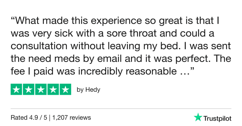 5-Star Trustpilot Review: Quick Online Doctor Prescription For Strep Throat Treatment In Porto