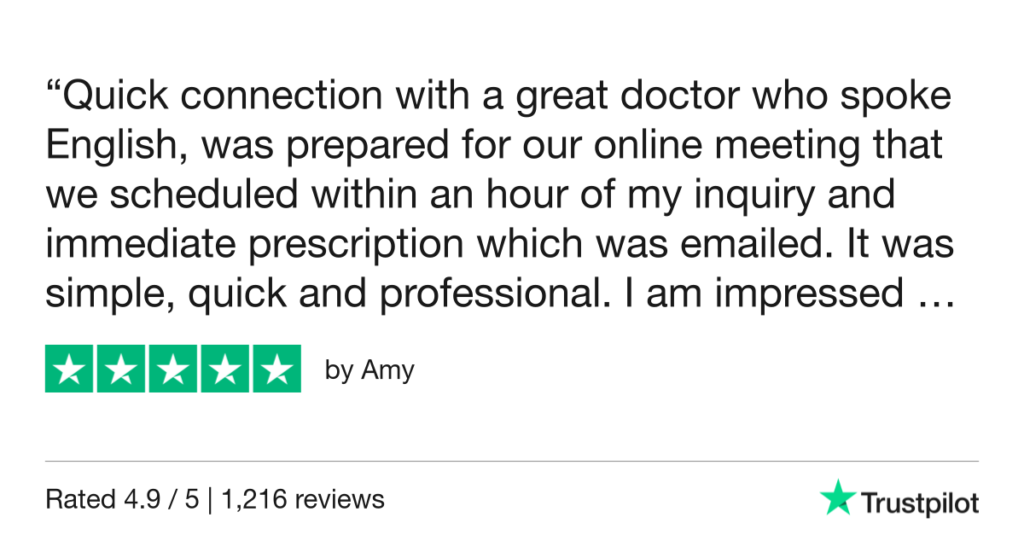 5-Star Trustpilot Review: Quick Online Doctor Prescription For Tick Bite Treatment In Baja California