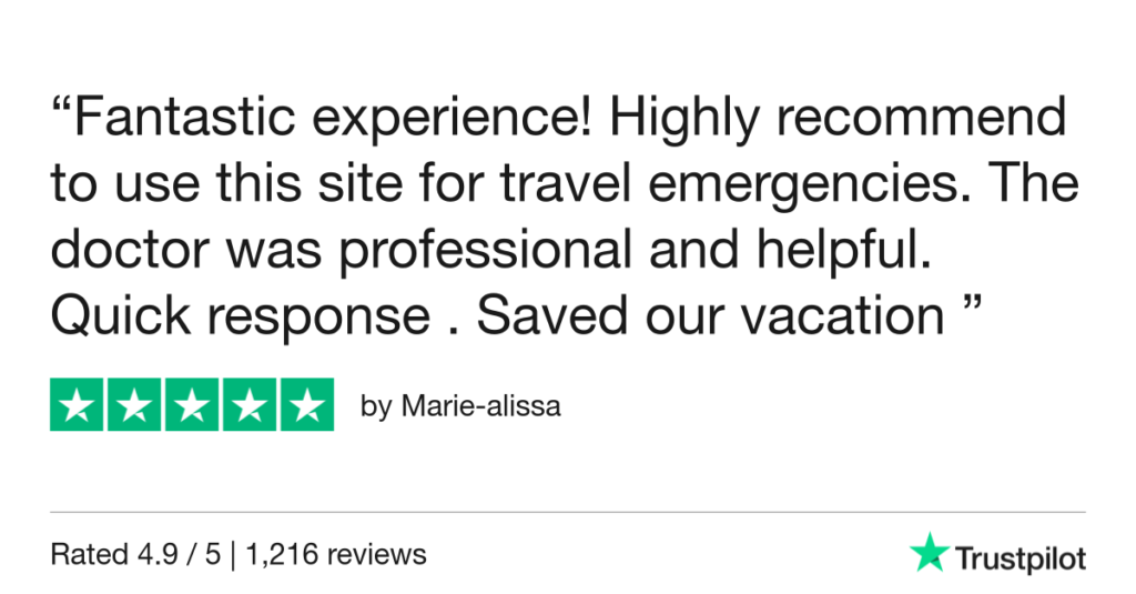 5-Star Trustpilot Review: Quick Online Doctor Prescription For Tick Bite Treatment In Da Nang