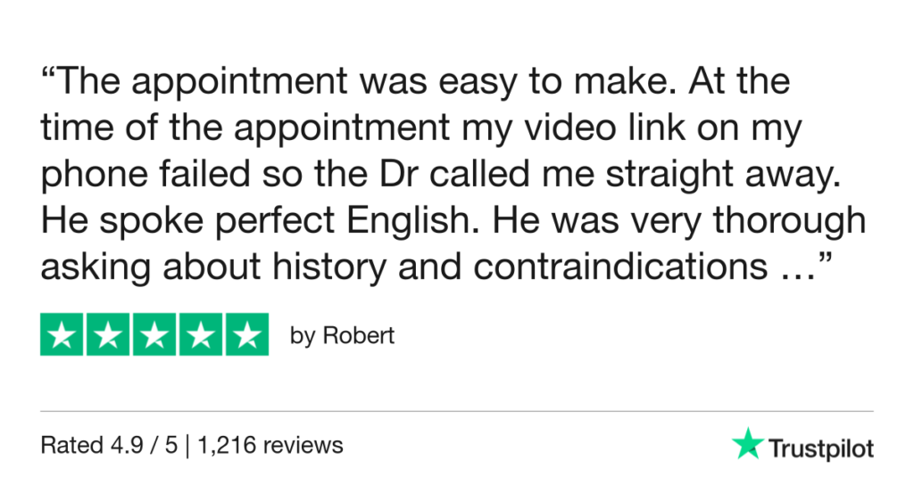 5-Star Trustpilot Review: Quick Online Doctor Prescription For Tick Bite Treatment In Hanoi