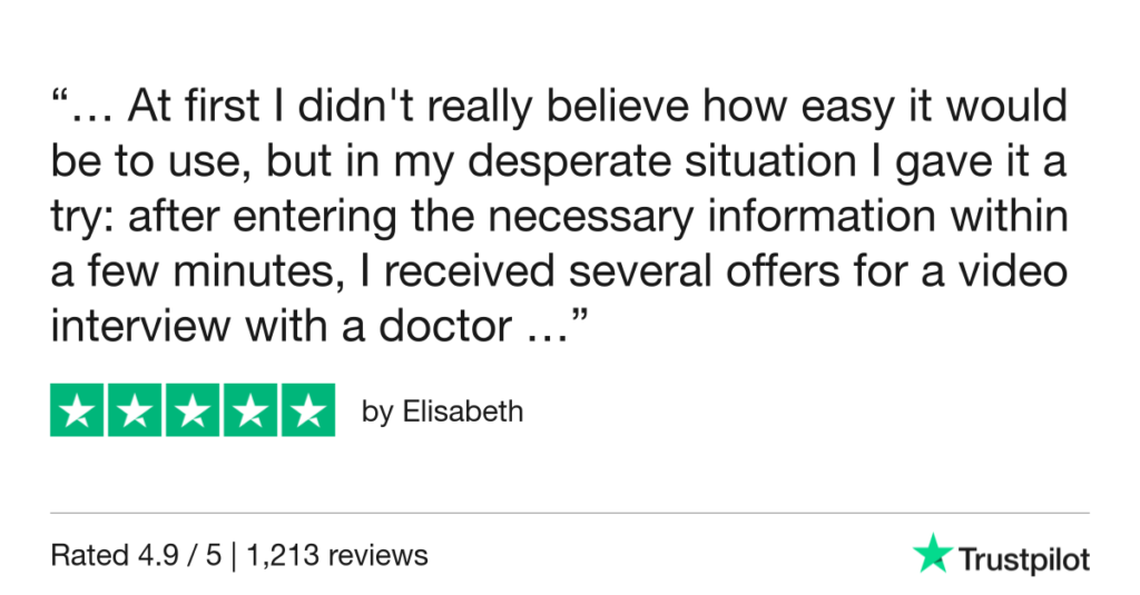 5-Star Trustpilot Review: Quick Online Doctor Prescription For Tick Bite Treatment In Seville