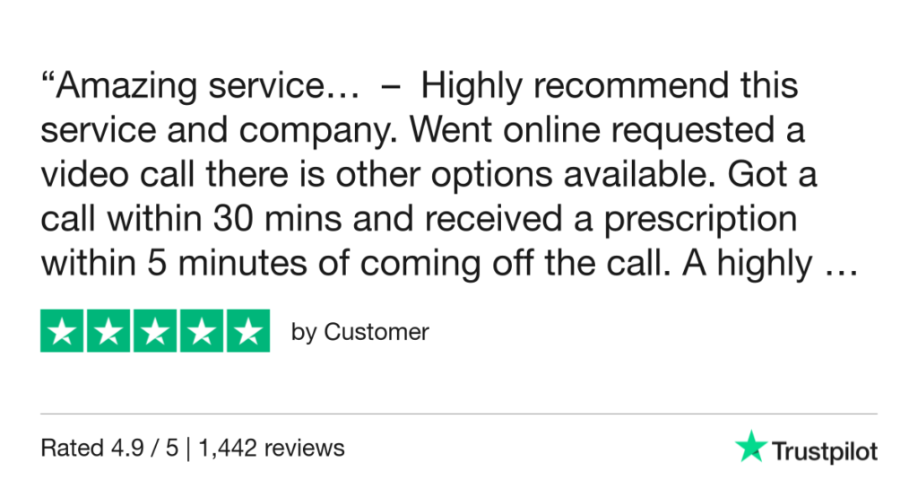 5-Star Trustpilot Review: Quick Online Doctor Prescription For Tick Bite Treatment In Tulum