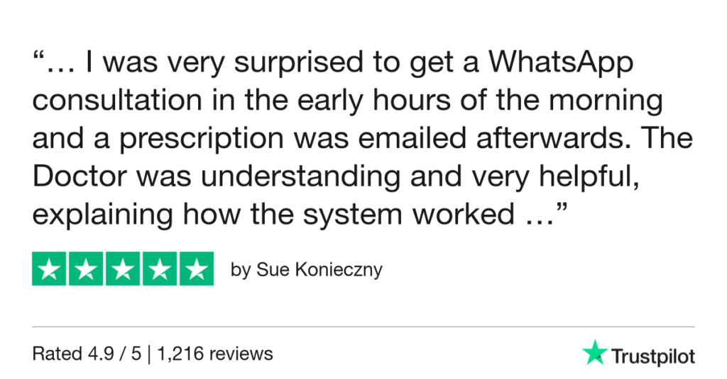 5-Star Trustpilot Review: Quick Online Doctor Prescription For Tick Bite Treatment In Zaragoza