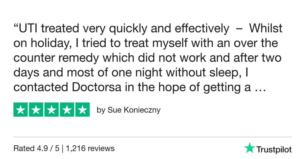 5-Star Trustpilot Review: Quick Online Doctor Prescription For Urinary Tract Infection Treatment In Debrecen