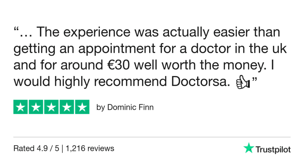 5-Star Trustpilot Review: Quick Online Doctor Prescription For Urinary Tract Infection Treatment In Faro