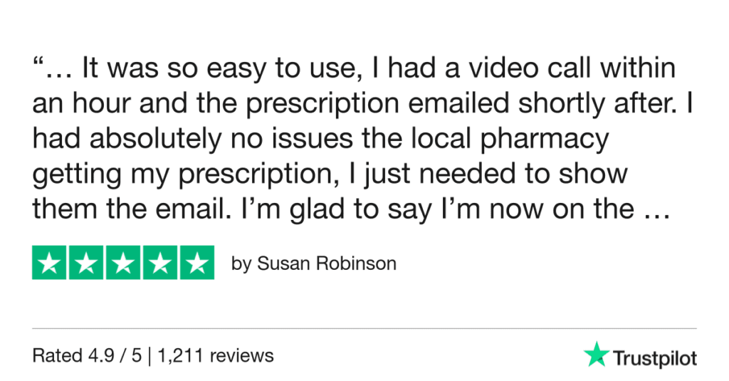 5-Star Trustpilot Review: Quick Online Doctor Prescription For Urinary Tract Infection Treatment In Lisbon