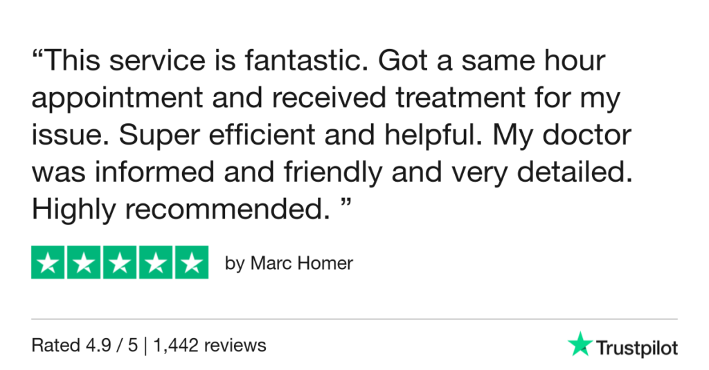 5-Star Trustpilot Review: Quick Online Doctor Prescription For Urinary Tract Infection Treatment In Oaxaca
