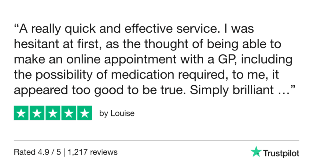 5-Star Trustpilot Review: Quick Online Doctor Prescription For Yeast Infection Treatment In Eger