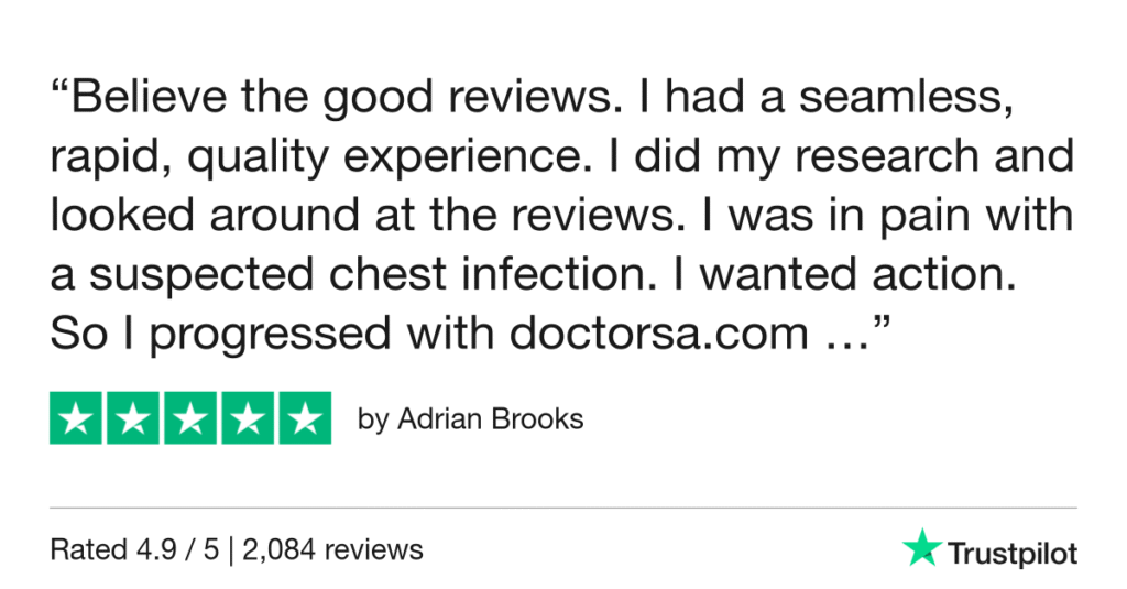 5-Star Trustpilot Review: Quick Online Doctor Prescription For Bronchitis Treatment In Hua Hin