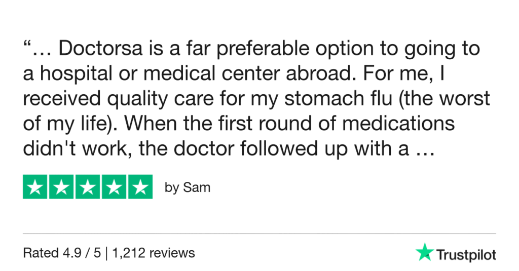 5-Star Trustpilot Review: Quick Online Doctor Prescription For Diarrhea Treatment In Chiang Mai