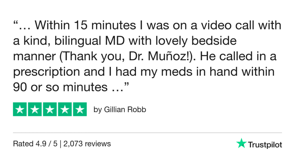 5-star Trustpilot Review: Quick Online Doctor Prescription in Debrecen