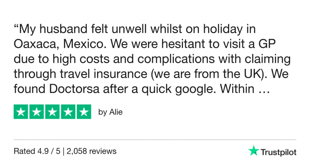 5-star Trustpilot Review: Quick Online Doctor Prescription in Oaxaca