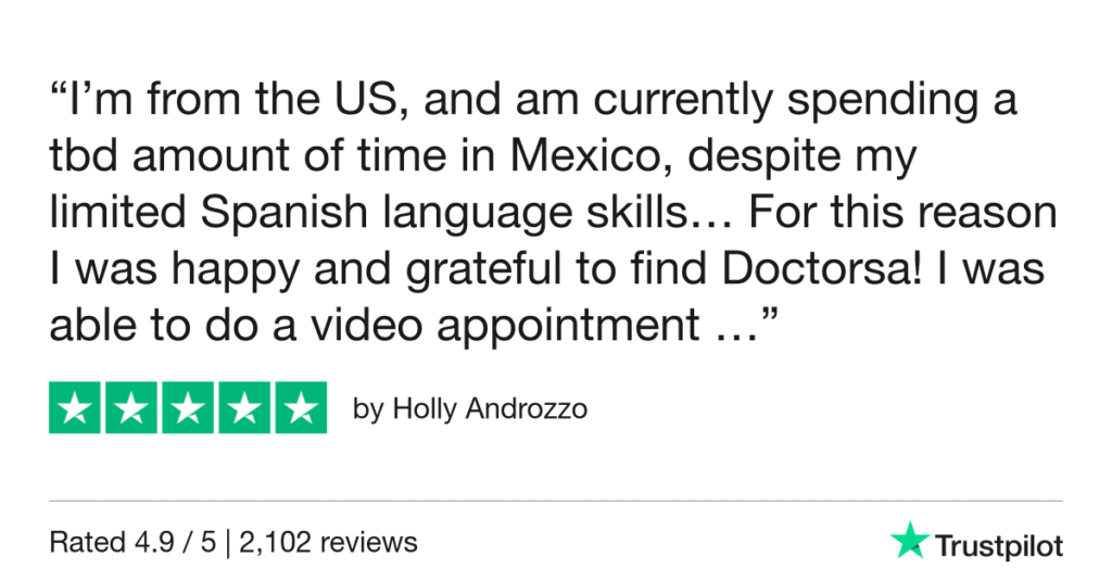 5-star Trustpilot Review: Quick Online Doctor Prescription in Tijuana