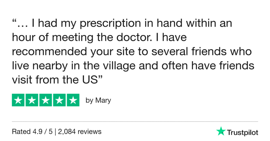 5-star Trustpilot Review: Quick Online Doctor Prescription in Warsaw