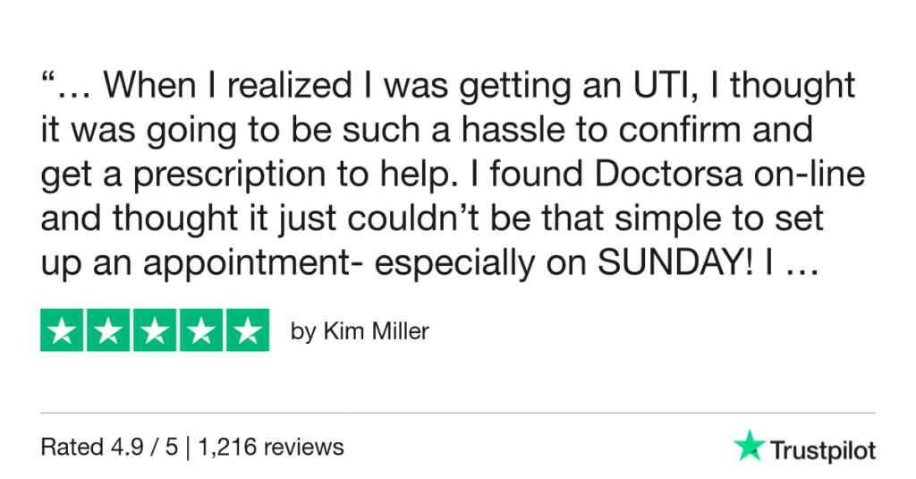 5-Star Trustpilot Review: Quick Online Doctor Prescription For Urinary Tract Infection Treatment In Chiang Mai