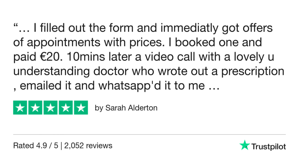 5-Star Trustpilot Review: Quick Online Doctor Prescription For Acne Treatment In Hvar