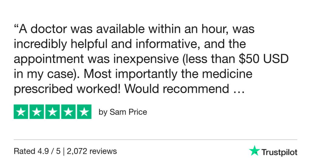 5-Star Trustpilot Review: Quick Online Doctor Prescription For Cold Sores Treatment In Hvar
