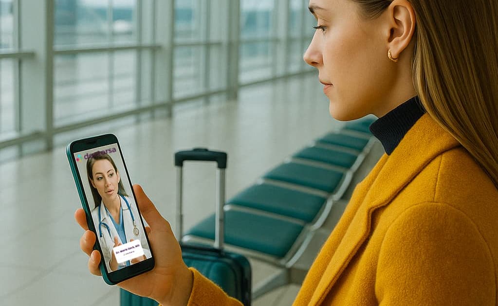 Urgent Care English-speaking Online Doctor for Travelers.