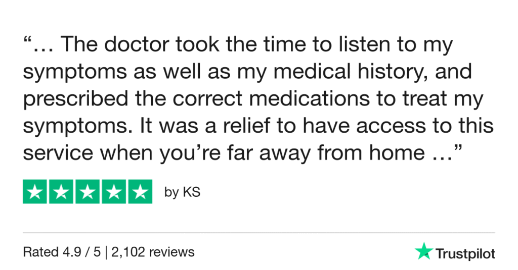 5-Star Trustpilot Review: Quick Online Doctor Prescription For Eczema Treatment In Hvar