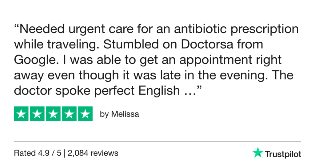 5-Star Trustpilot Review: Quick Online Doctor Prescription For Impetigo Treatment In Hvar