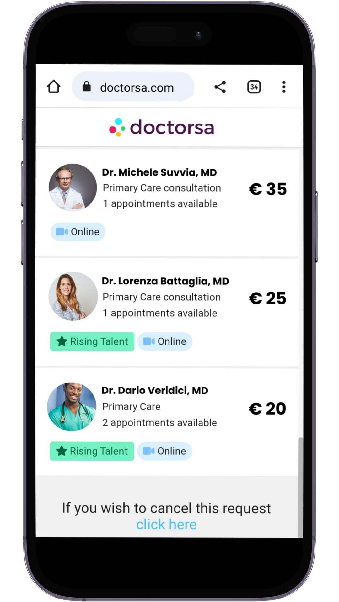 Doctors online in Évora
