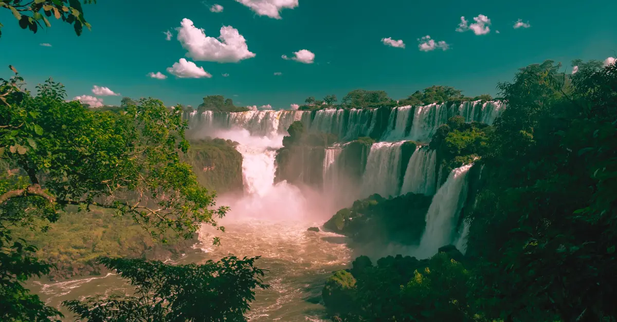 Argentine side of Iguazú Falls
