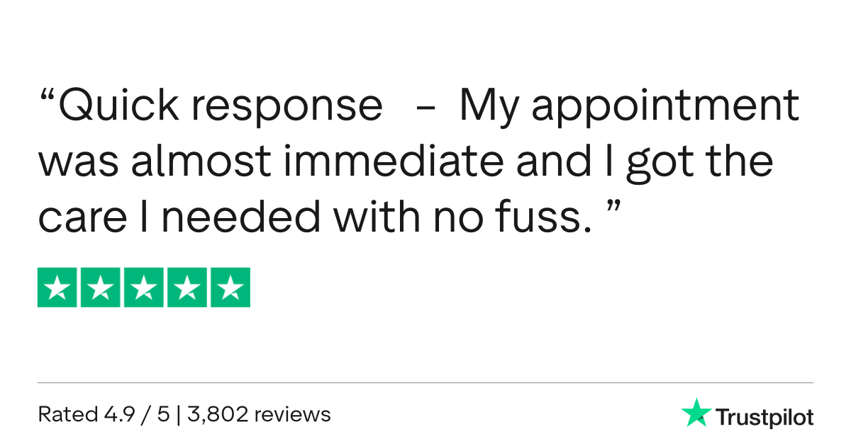 5-star Trustpilot Review: Find a Doctor Near Me in London